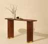 Modern 59.1 Inch Entryway Table for Living Room