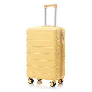 Set 3PCs 20'/24'/28' ABS Spinner Wheel Luggage - Yellow
