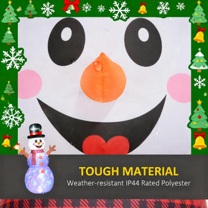 Inflatable Branch Hand Snowman with LED Lights