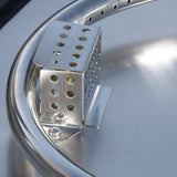 Anchorage 32'' Wood Square MGO Fire Pit Brown - 40,000 BTU