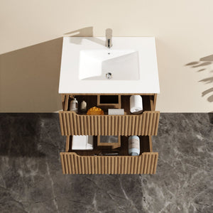 Wall Mounted Bathroom Vanity & Sink