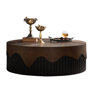 38.97' Round Coffee Table Handcrafted