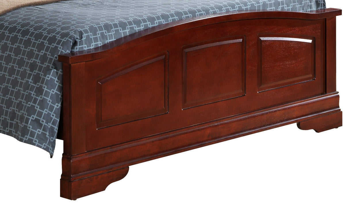 Panel Sleigh Bed Elegantly Crafted