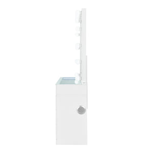 Elisa - Vanity Set With Stool And LED Bulbs