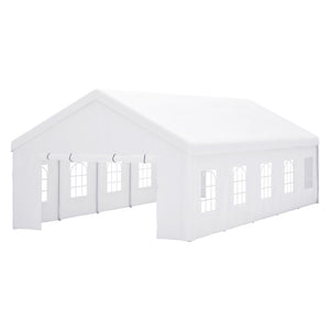 16x32 Ft Party Tent with Removable Sidewalls and Storage Bags