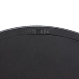 Circle Wall Mirror With Wooden Frame for Living Room