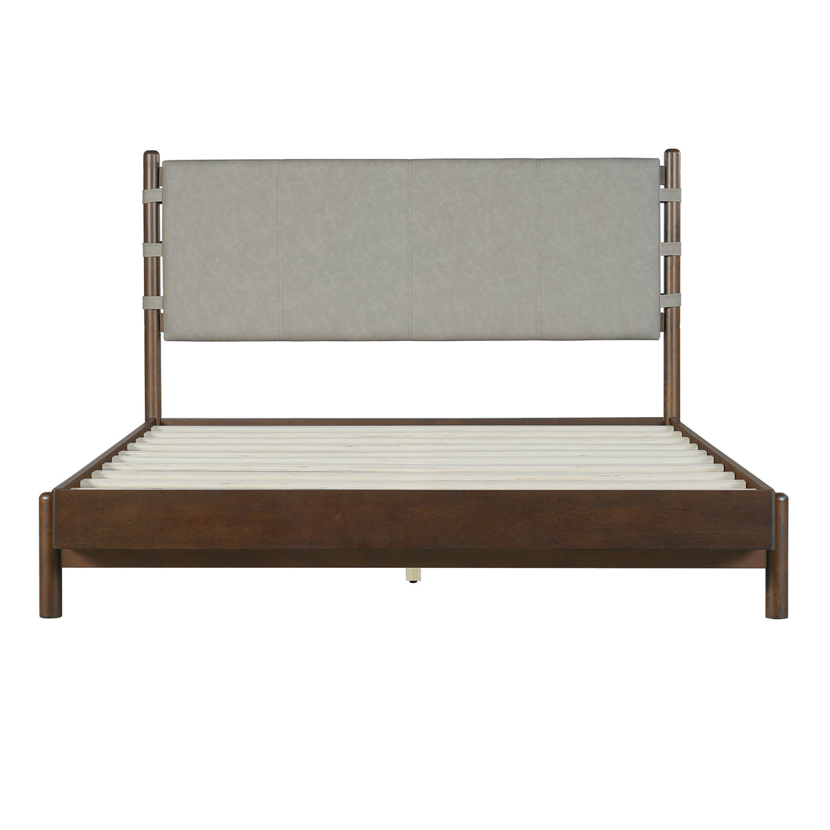 Premium Rubber Wood Platform Bed Frame