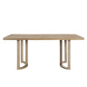 Modern Dining Table Solid Wood