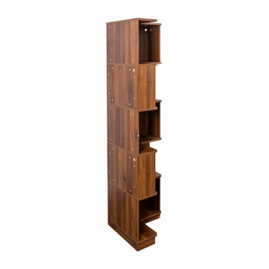 Corner Book Shelf - 5 Tier Corner Bookshelf