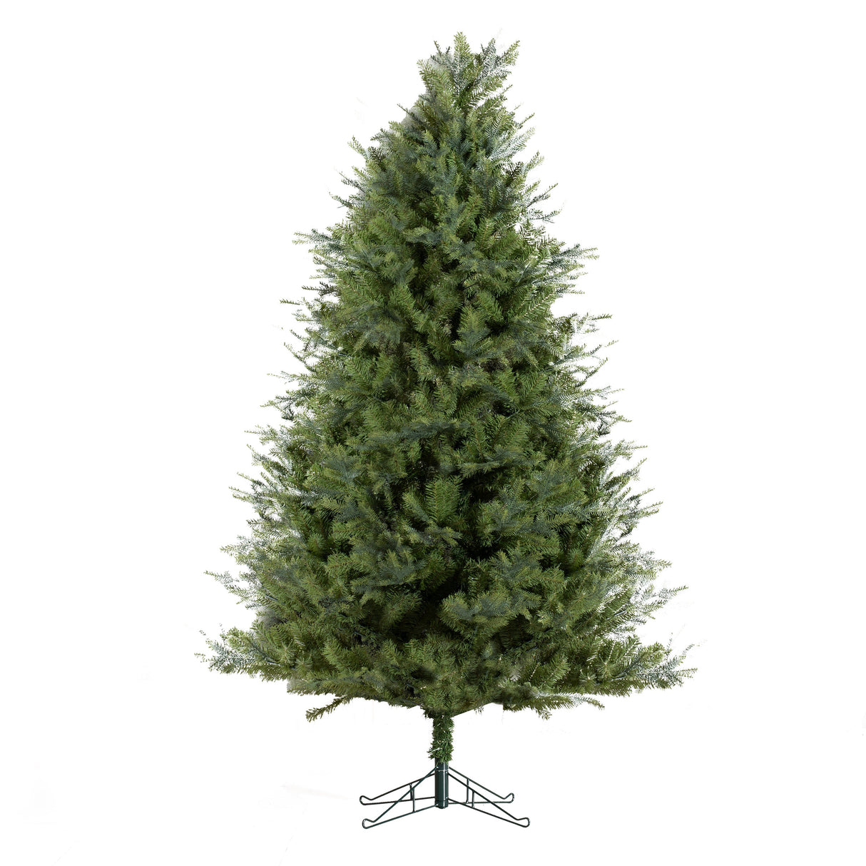7 Ft Realistic PE/PVC Hybrid Christmas Tree with Fresh Pine Scent
