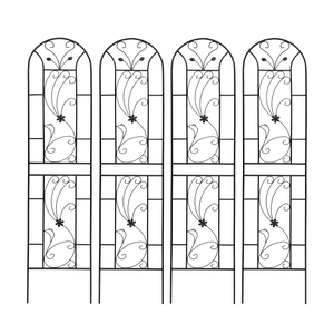 4 Pack Metal Garden Trellis