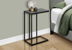 Accent Table, C-Shaped, Space-Saving Functionality