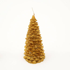 Holiday Luster Candle Box - 6 Pcs Christmas Tree Candles