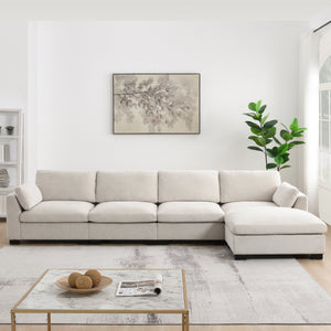 130" Modular Sectional Sofa