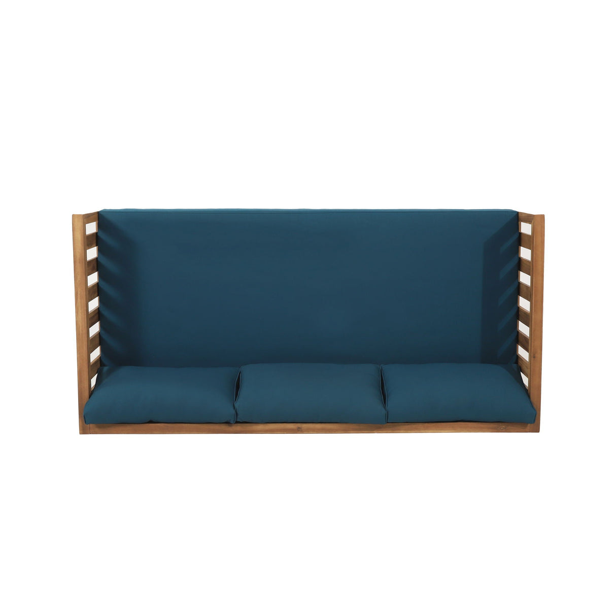 Claremont 3 Seater Daybed Teak Acacia Wood Water Resistant Cushions