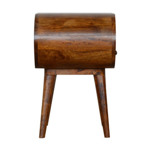 Circular Open Bedside Nightstand
