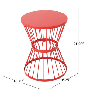 16' Stainless Steel Side Table