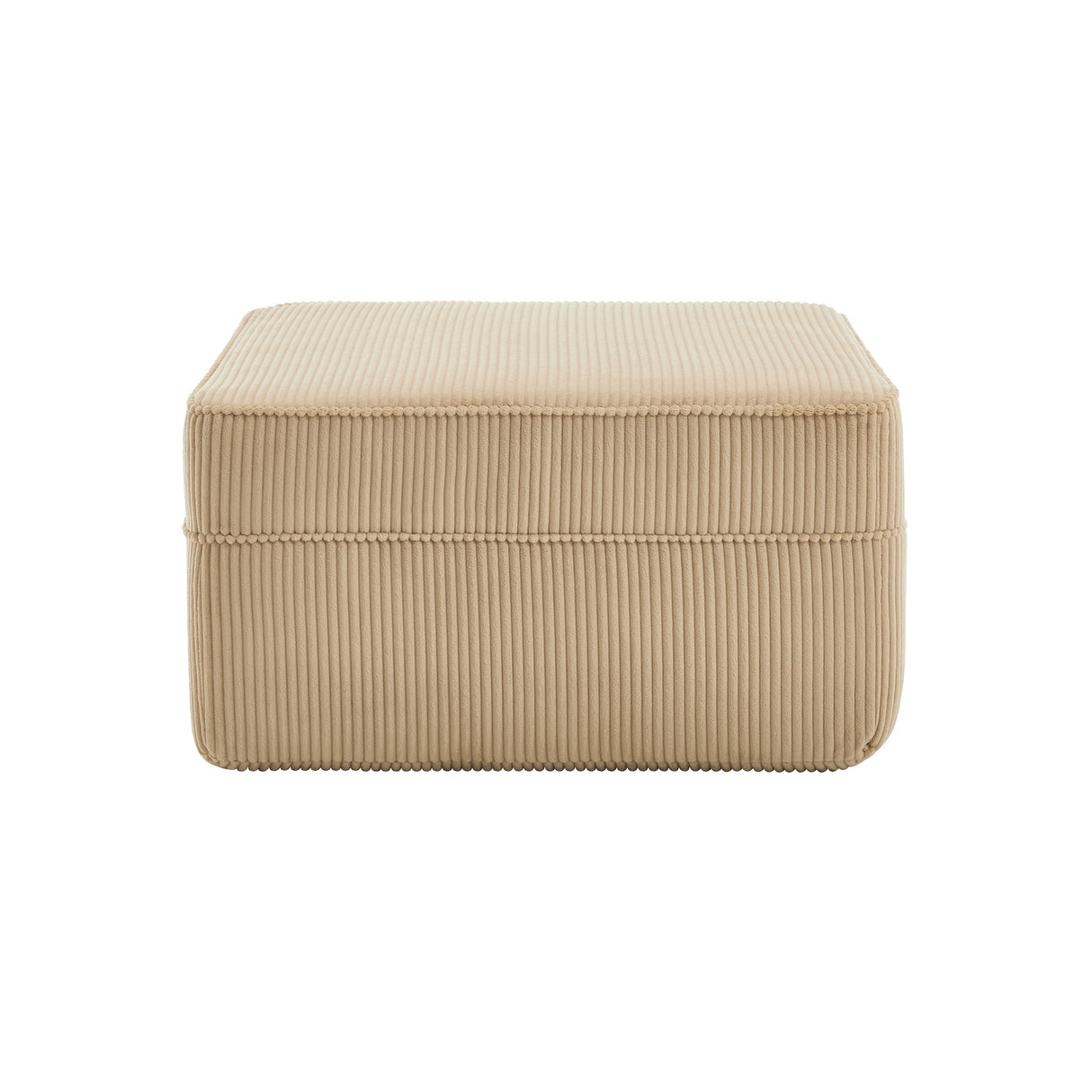 Ottoman Corduroy - Camel