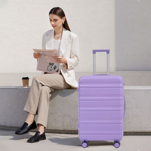HIFINE TOURIST 20"/24"/28" 3 Pcs ABS Spinner Wheel Luggage Set