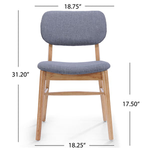 Voyager Upholstered Accent Chair With Splayed Legs And Wood Frame (Set of 2)