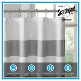 Shower Curtain with 3M Treatment Aqua 72x72'