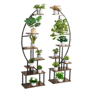 Indoor Plant Stand with Grow Lights