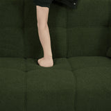 70.1" Futon Sofa Bed Convertible Double Sofa Bed with Folding Armrests