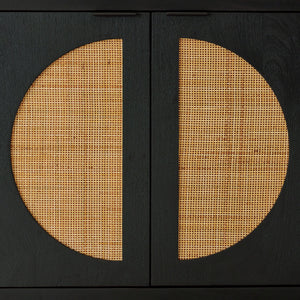Cliffiings - Accent Cabinet - Black / Natural