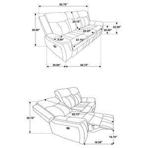 Franklin - Reclining Sofa Set