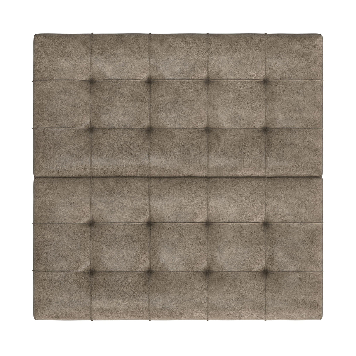 Harrison - Square Coffee Table Ottoman - Brown