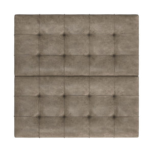 Harrison - Square Coffee Table Ottoman - Brown