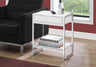 Accent Side Table With Storage Drawer And Spacious Tabletop