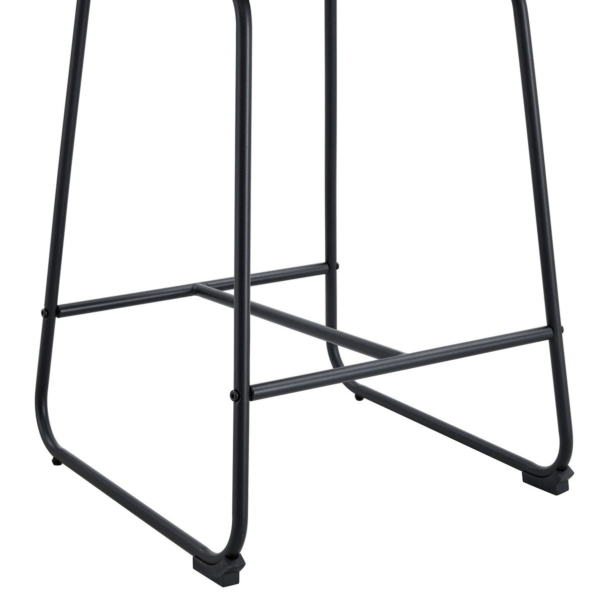 Retro Bar Chairs, Comfortable Stools (Set of 2)