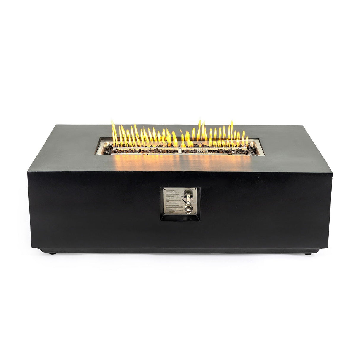 Propane / Natural Gas Fire Pit Table, 50,000 BTU - Charcoal