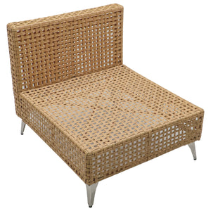 K&K 7-Piece Wicker Patio Furniture Set