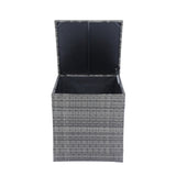 8 Piece Patio Sectional Wicker Rattan Outdoor Sofa Set with Storage Box