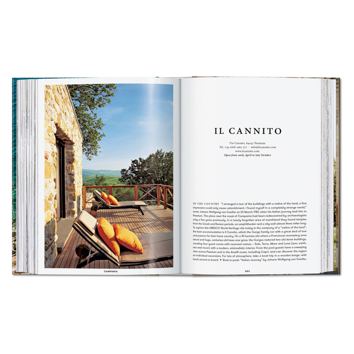 Great Escapes Italy. The Hotel Book. 45th Ed. (German, French, English)