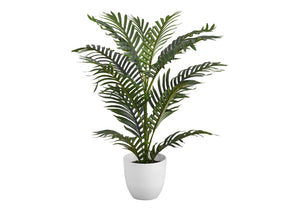 28" Tall Artificial Indoor Palm Tree with Real Touch Leaves