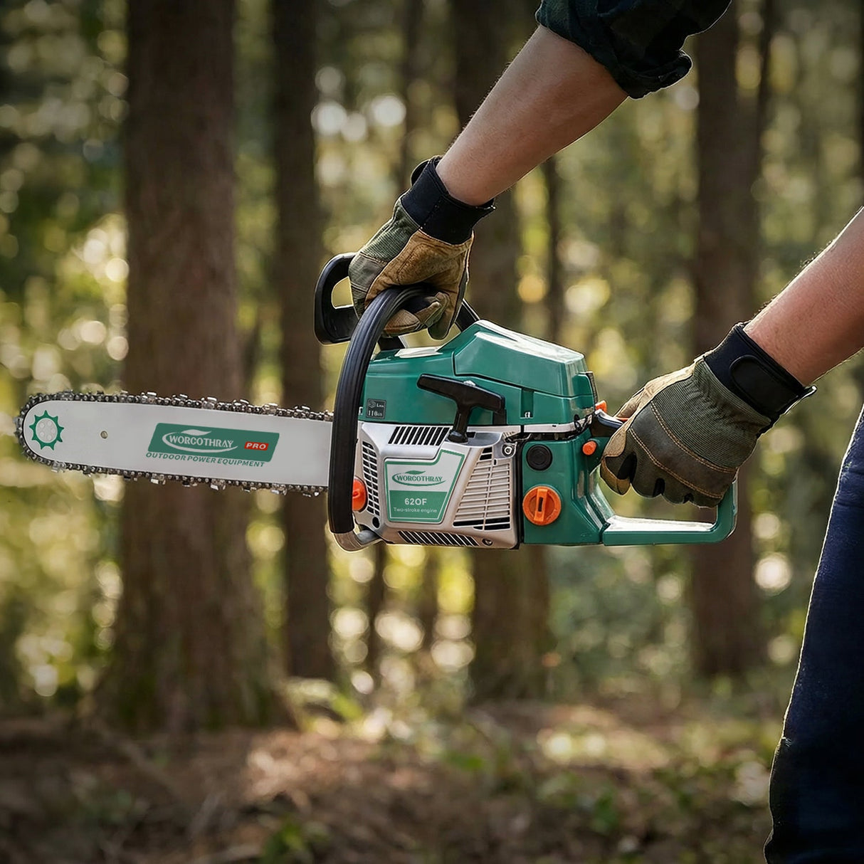 62CC 2-Stroke 20" Gasoline Chainsaw