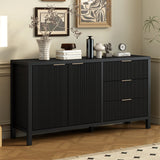 Fluted Sideboard Cabinet