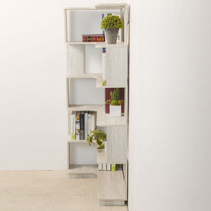 L-Shaped Corner Bookshelf