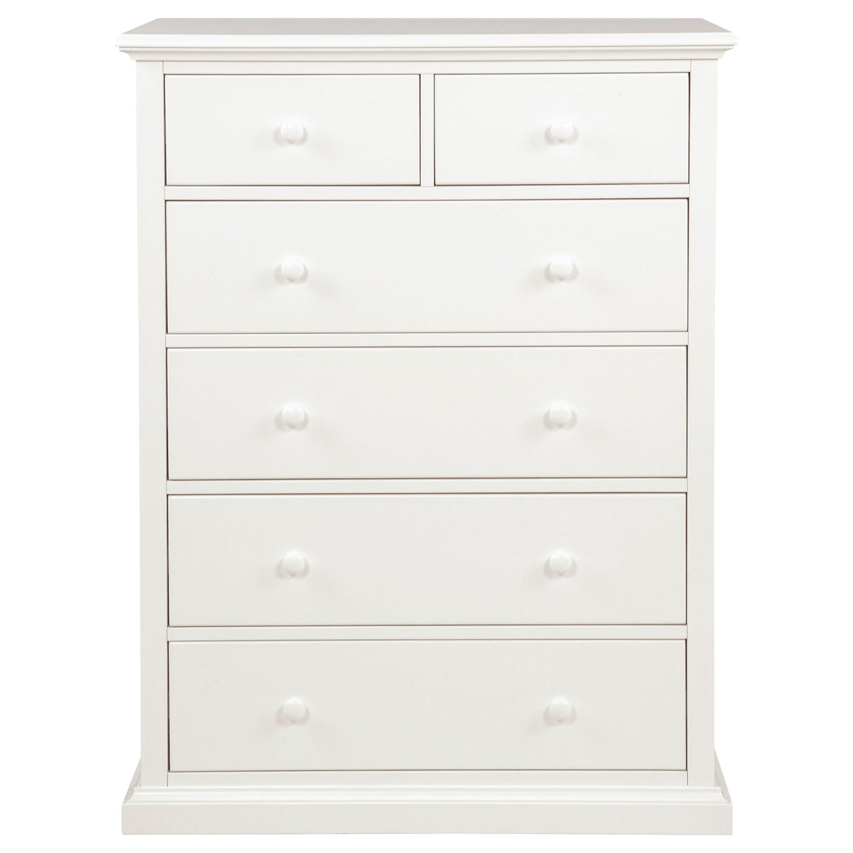 Sumerlin 6-drawer Bedroom Chest of Drawers White