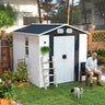 Campcraft 8x6 FT Outdoor Metal Storage Shed