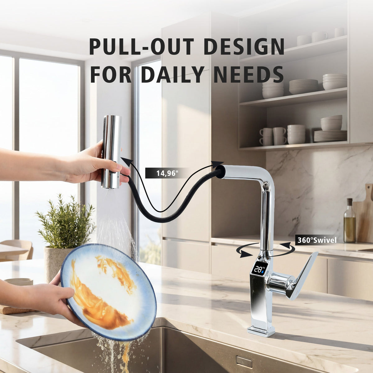 Touchless Kitchen Faucet