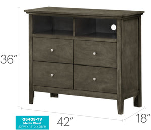 Hammond - Charming Media Chest With Storage