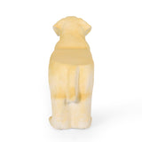 MGO Dog Bench, Outdoor Light Brown, No Assembly Required