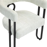 House hold contemporary designed upholstered accent/dining chair/barrel side chairs set of 2