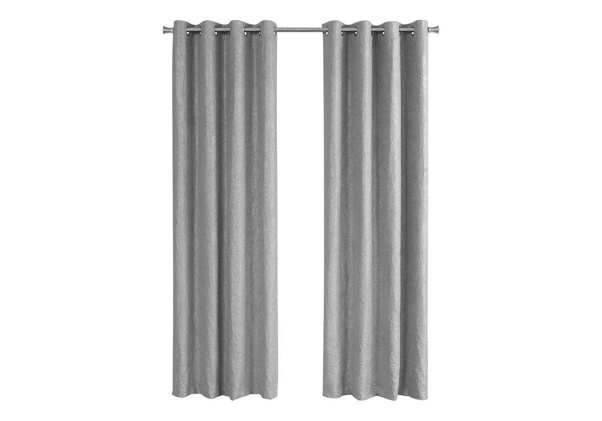 2 Pieces Set Curtain Panel Room Darkening Grommet