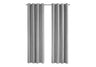 2 Pieces Set Curtain Panel Room Darkening Grommet