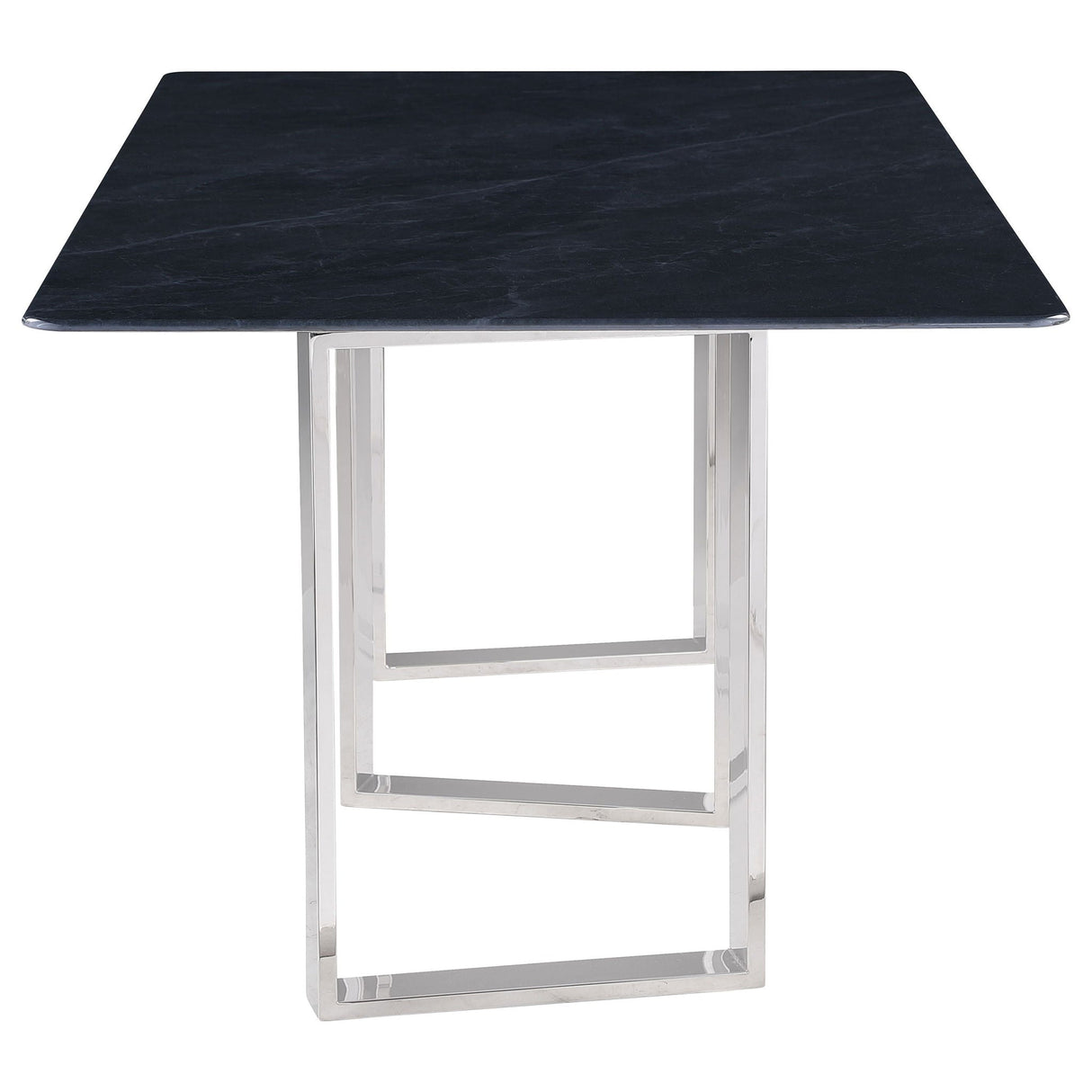 Forster - Rectangular Sintered Stone Dining Table - Gray